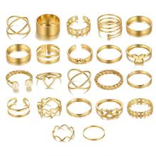 54 Pcs/Set Vintage Elegant Pearl Earrings Ring Heart Pendant Necklace Bracelet For Women Boho Daily Wear Jewelry Set Gifts 2024 - vistorahub