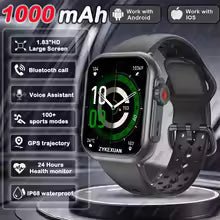 2025 New For Xiaomi Smart Watch Men Women 1.85 - Inch HD AMOLED Full Touch Screen IP68 Waterproof Bluetooth Call SmartWatch Man - vistorahub