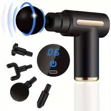 99 Level Massage Gun Fascia Deep Muscle Relax Body Neck Massager Electric Fitness Equipment Noise Reduction Male Female - vistorahub