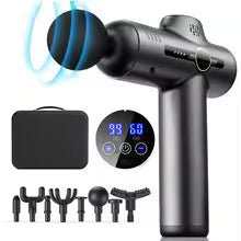 99 Level Massage Gun Fascia Deep Muscle Relax Body Neck Massager Electric Fitness Equipment Noise Reduction Male Female - vistorahub