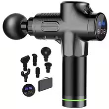 99 Level Massage Gun Fascia Deep Muscle Relax Body Neck Massager Electric Fitness Equipment Noise Reduction Male Female - vistorahub