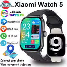 For Xiaomi Watch 5 Global Version Men Women HD AMOLED Display Heart Rate Bluetooth Call GPS Track Waterproof Sports Smart Watch - vistorahub