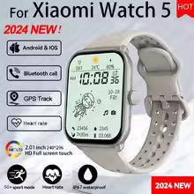 For Xiaomi Watch 5 Global Version Men Women HD AMOLED Display Heart Rate Bluetooth Call GPS Track Waterproof Sports Smart Watch - vistorahub