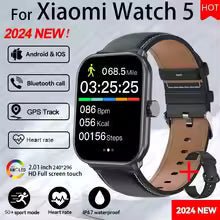 For Xiaomi Watch 5 Global Version Men Women HD AMOLED Display Heart Rate Bluetooth Call GPS Track Waterproof Sports Smart Watch - vistorahub
