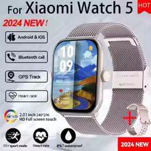 For Xiaomi Watch 5 Global Version Men Women HD AMOLED Display Heart Rate Bluetooth Call GPS Track Waterproof Sports Smart Watch - vistorahub