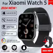 For Xiaomi Watch 5 Global Version Men Women HD AMOLED Display Heart Rate Bluetooth Call GPS Track Waterproof Sports Smart Watch - vistorahub