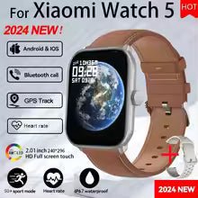 For Xiaomi Watch 5 Global Version Men Women HD AMOLED Display Heart Rate Bluetooth Call GPS Track Waterproof Sports Smart Watch - vistorahub