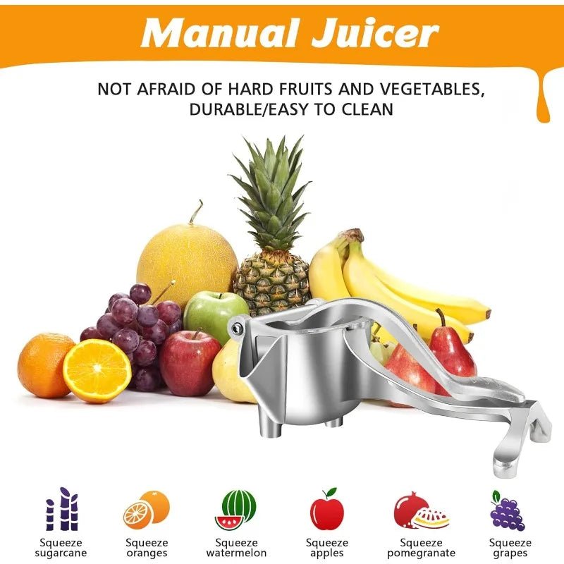 Manual Juicer, Fruit Juice Squeezer - vistorahub