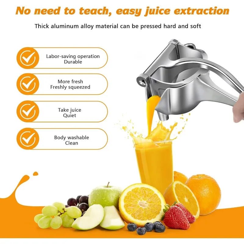 Manual Juicer, Fruit Juice Squeezer - vistorahub