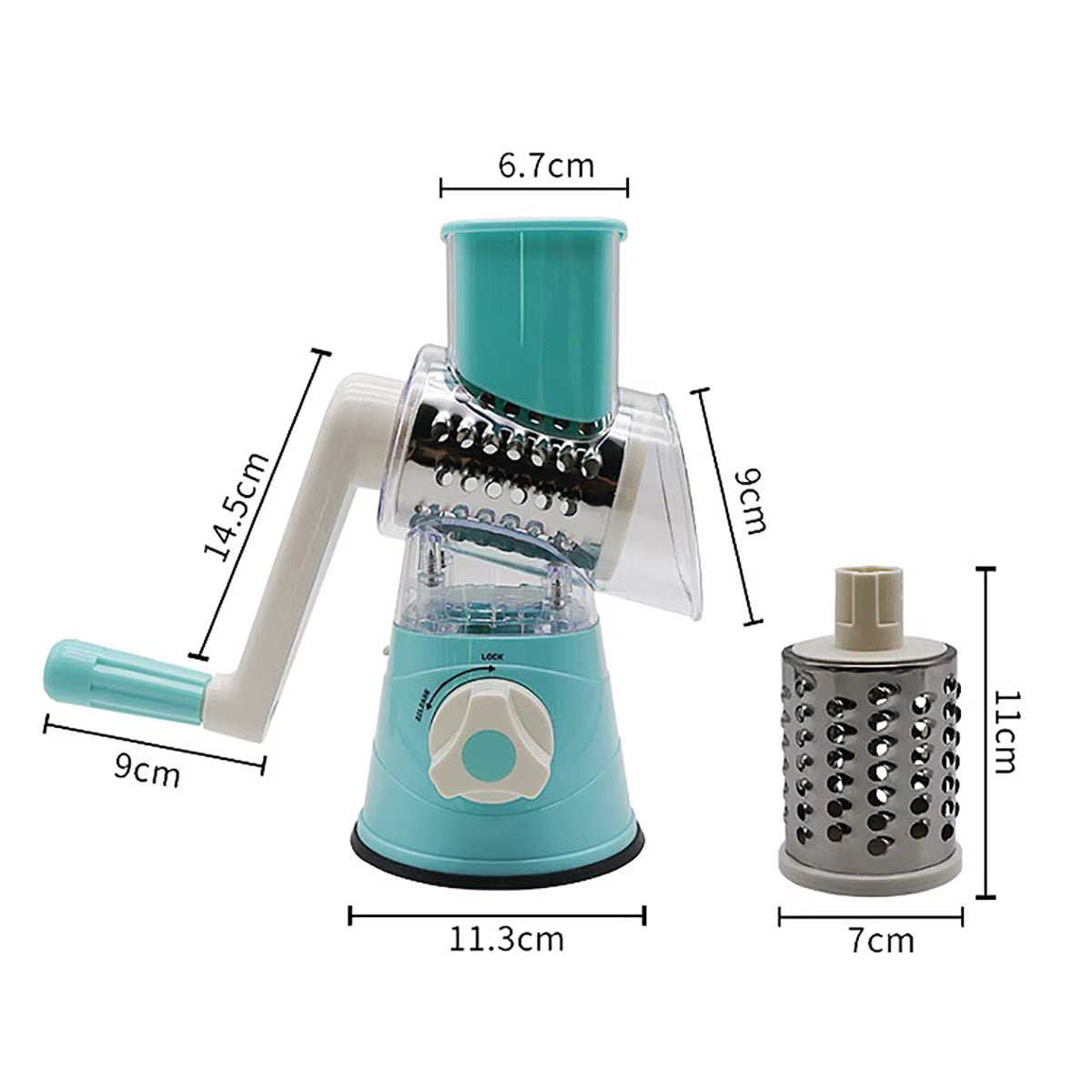 Multifunctional Vegetable Slicer Shredder Cutter - vistorahub