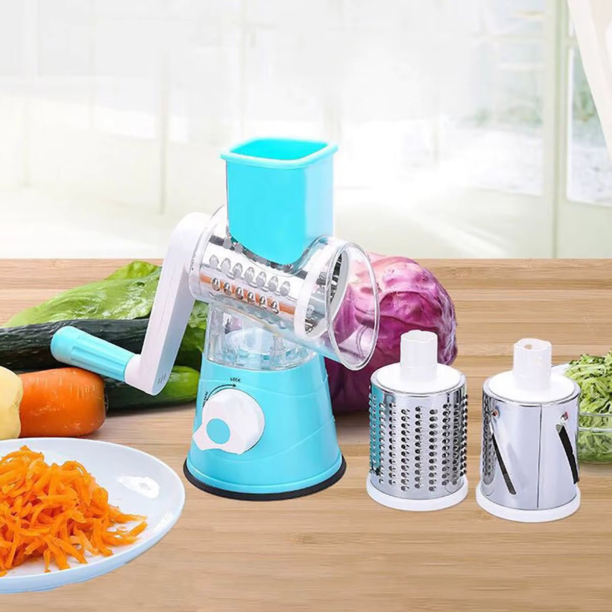Multifunctional Vegetable Slicer Shredder Cutter - vistorahub