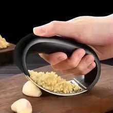 Stainless Steel Garlic Press Crusher Manual Garlic Mincer Chopping Garlic Tool Fruit Vegetable Tools Kitchen Accessories Gadget - vistorahub