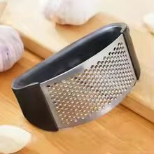 Stainless Steel Garlic Press Crusher Manual Garlic Mincer Chopping Garlic Tool Fruit Vegetable Tools Kitchen Accessories Gadget - vistorahub