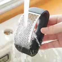 Stainless Steel Garlic Press Crusher Manual Garlic Mincer Chopping Garlic Tool Fruit Vegetable Tools Kitchen Accessories Gadget - vistorahub