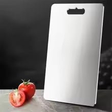 Stainless Steel Thickened Cutting Board Antibacterial Mildew - proof Kneading Dough Board Kitchen Fruit vegetable Cutting Board - vistorahub