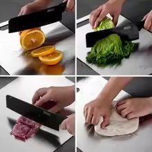 Stainless Steel Thickened Cutting Board Antibacterial Mildew - proof Kneading Dough Board Kitchen Fruit vegetable Cutting Board - vistorahub